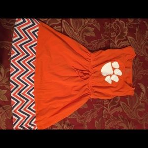 Girls clemson summer dress
